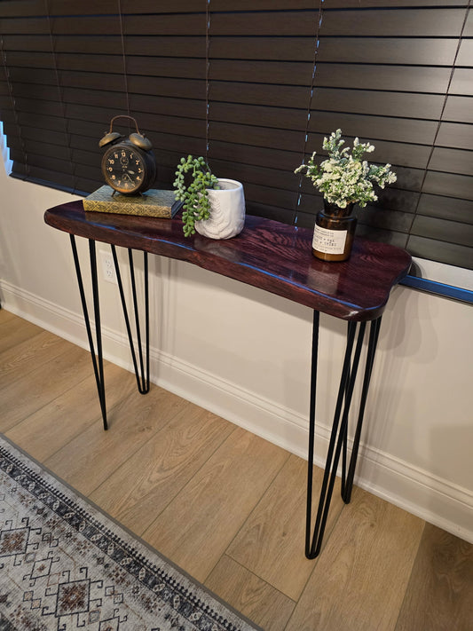 Red Oak entryway table